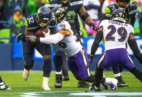 Moneyline: Ravens (-275), Seahawks (+220) Prediction: Baltimore 27 – Seattle 15. The Ravens have a 73.3% chance to win this matchup based on the moneyline’s implied probability. Baltimore has been favored on the moneyline seven total times this season. They’ve finished 5-2 in those games.